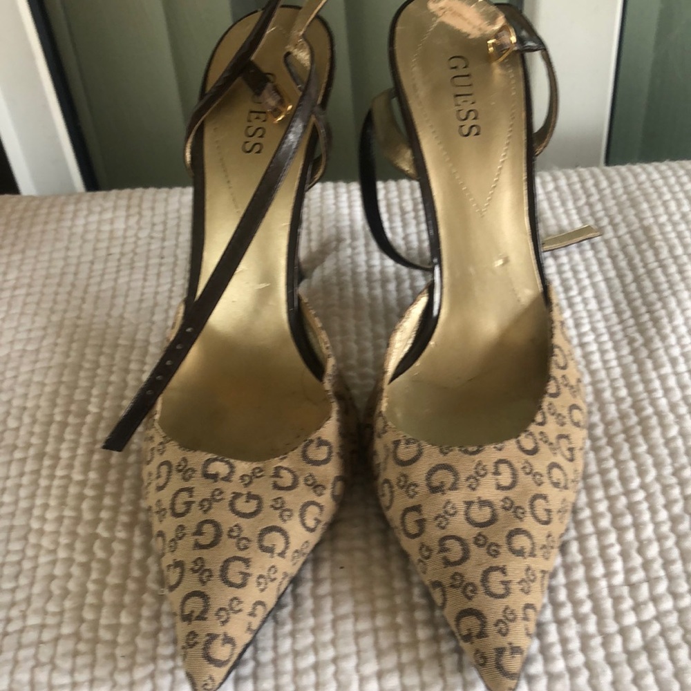 Guess Slingbacks. Only worn maybe twice.